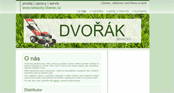 Desktop Screenshot of opravy-sekacek.cz